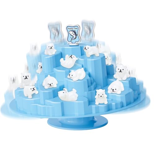 Balance Games Children, Interactive Puzzle Tree, Cow Bear Balancing Toy, Educational Team Building Game, Kids Indoor Outdoor Activity, Family Classroom Play, Preschool Fun Gift von Générique