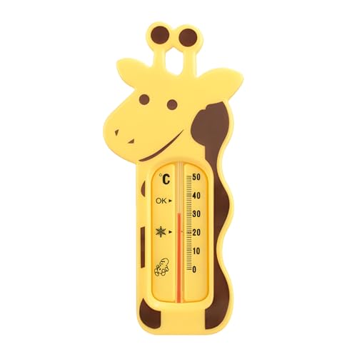 Bath Temperature Toy, Giraffe Baby Water Gauge, Bathtub Temp Warning, Portable Floating Toy for Pregnancy & Baby Safety, Ideal Solution, ABS Material, 5,91 x 1,85 x 0,39 Zoll von Générique