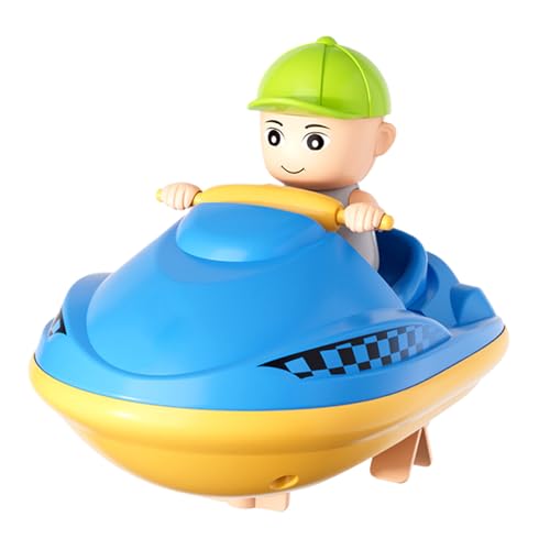 Bath Toys, Wind Up Water Plaything, Sensory Play Activity, Interactive Pool and Beach Fun, Outdoor Shower Entertainment for 2-3 Year Old for Kids Yellow, Blue von Générique