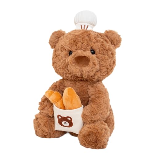 Bear Stuffed Animal, Soft Huggable Plush Bear Figur Toy mit niedlichen Details und cozy Textur, entzückende Silky Doll, ideal für Mädchen, Freundin, Freundin, Geburtstag, Überraschung oder Bear Stuffed Animal, Soft Huggable Plush Bear Figur Toy mit niedlichen Details und cozy Textur, entzückende Silky Doll, ideal für Mädchen, Freundin, Freundin, Geburtstag, Überraschung oder von Générique