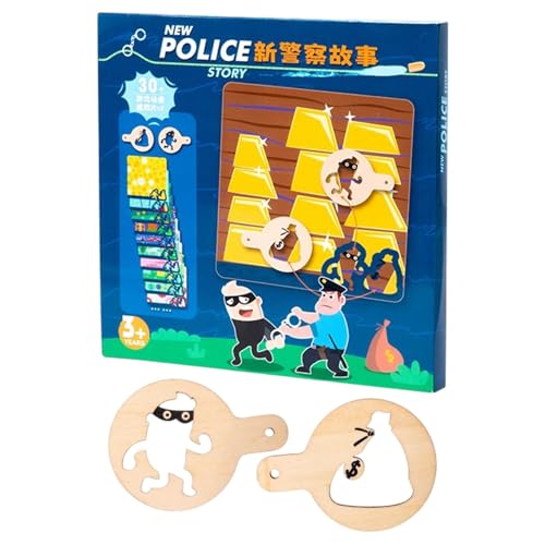 Board Game, Interactive Board, Story Matching Compact Size Travel-Friendly Building Design Problem Solving Group Activity, Travel Game for Entertainment von Générique