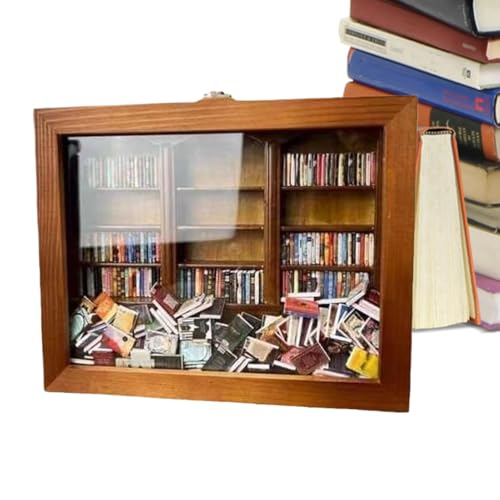 Bookshelf Stress Reliever, Stress Bookcase Ornament, Bookshelf Fidget Miniatur Ornamente, Shaking Bookshelf Stress Toy, Tiny Bookshelf Fidget, Miniatur Bookshelf Stress Reliever, Bookshelf Stress Reliever, Stress Bookcase Ornament, Bookshelf Fidget Miniatur Ornamente, Shaking Bookshelf Stress Toy, Tiny Bookshelf Fidget, Miniatur Bookshelf Stress Reliever, von Générique