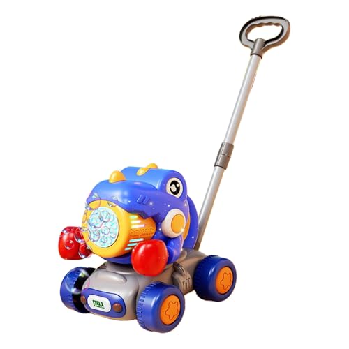 Bubble Lawn Mower, Dinosaur Bubble Machine Toy, Leakproof and Waterproof Portable Game 7.72 x 6.5 x 5.51 inches Perfect for Boys Aged 3+, Garden, Backyard, Playground, and Beach Fun von Générique