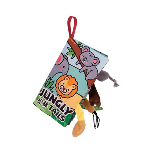 Bücher aus Stoff für Babys | sensorisches Buch, Tierschwanz, Lernspielzeug und spielerisch für 0 bis 3 Jahre, Kinderwagen, Reise, Haus Bücher aus Stoff für Babys | sensorisches Buch, Tierschwanz, Lernspielzeug und spielerisch für 0 bis 3 Jahre, Kinderwagen, Reise, Haus von Générique