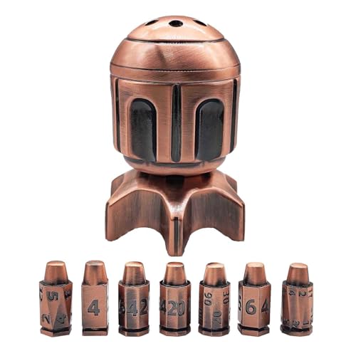 Bullet Dice Set, Revolver Dice Set, Polyhedral Dice Holder, Metal Dice Set, Dice for Gamer, Revolver-Themed Dice, Dice Holder Case, Chinese New Year Dice, Valentine's Day Gift Bullet Dice Set, Revolver Dice Set, Polyhedral Dice Holder, Metal Dice Set, Dice for Gamer, Revolver-Themed Dice, Dice Holder Case, Chinese New Year Dice, Valentine's Day Gift von Générique