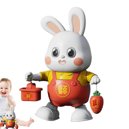 Bunny Musikspielzeug – Lernspielzeug mit 48 Liedern, frühes Lernen | Spielzeug zum Geburtstag in Tierform, musikalische Stimulation für Kinder ab 3 Jahren Bunny Musikspielzeug – Lernspielzeug mit 48 Liedern, frühes Lernen | Spielzeug zum Geburtstag in Tierform, musikalische Stimulation für Kinder ab 3 Jahren von Générique