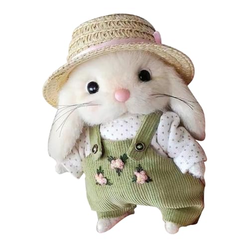 Bunny aus weichem Tier-Plüschtier – Kaninchen aus Plüsch, 5,5 Zoll, niedliches Plüschtier Bunny | flauschiges Kaninchenspielzeug aus kuscheligem Plüsch, wunderbares Ostergeschenk aus Plüschtier Bunny aus weichem Tier-Plüschtier – Kaninchen aus Plüsch, 5,5 Zoll, niedliches Plüschtier Bunny | flauschiges Kaninchenspielzeug aus kuscheligem Plüsch, wunderbares Ostergeschenk aus Plüschtier von Générique