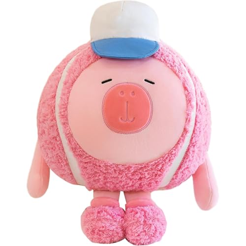 Capybara Plüschtier, Capybara Plüschpuppe – Spielerische Puppe aus weichem Plüsch für Nickerchen | Kuscheltier für Schule, Arbeitsplatz, Haus, Wohnung von Générique