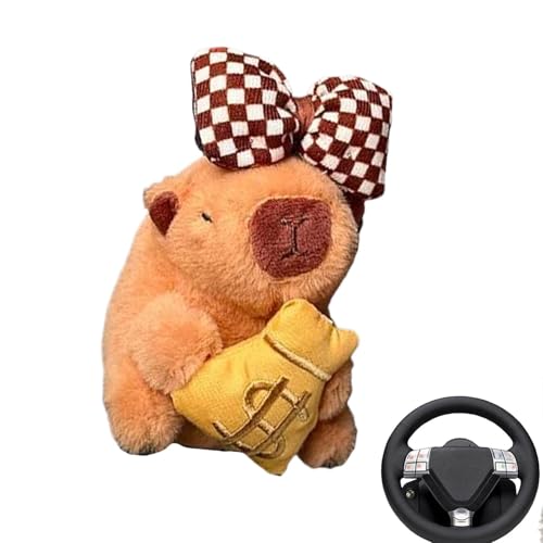 Capybara Plüschtier, Capybara Plüschtier | Auto-Innendekoration klein Capybara – aus lustigem und realistischem Capybara-Plüschtier, geruchlose Armaturenbrett-Dekorationen für Autos, von Générique