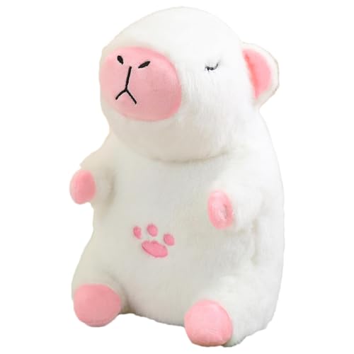 Capybara Plüschtier – weiches Capybara Plüschtier | Capybara Plüschfigur mit Licht, Capybara Kuschelspielzeug mit einstellbarer rhythmischer , weiche Puppen für und Erwachsene von Générique