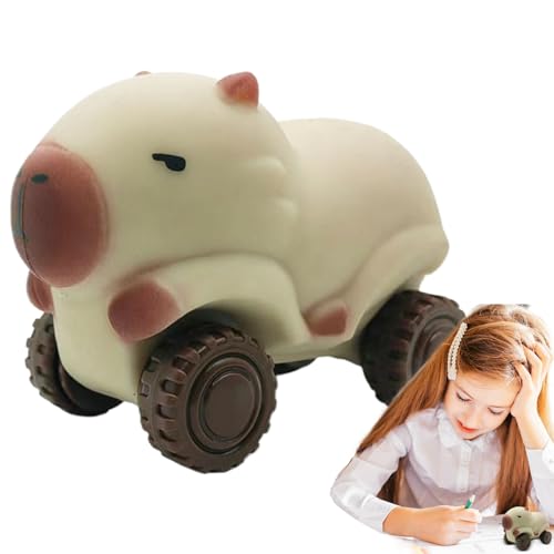 Capybara Spielzeug | Komprimierbares Plüschtier mit Sand gefüllt für Auto | Elastisches Lustiges Fahrzeug für und Erwachsene | Entspannung und Spiel zu Hause, Schule oder Büro von Générique
