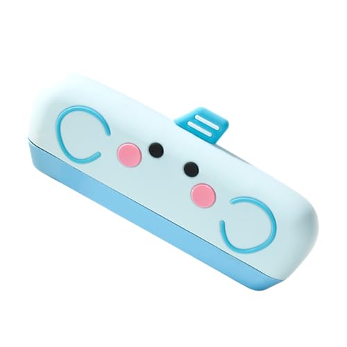 Cartoon-Harmonika, tragbares Musikspielzeug für frühe Bildung, Breath Control Training, waschbares Toddler Blow Instrument für Reisen, Schule und Schlaf (15,6 x 5,9 cm) von Générique