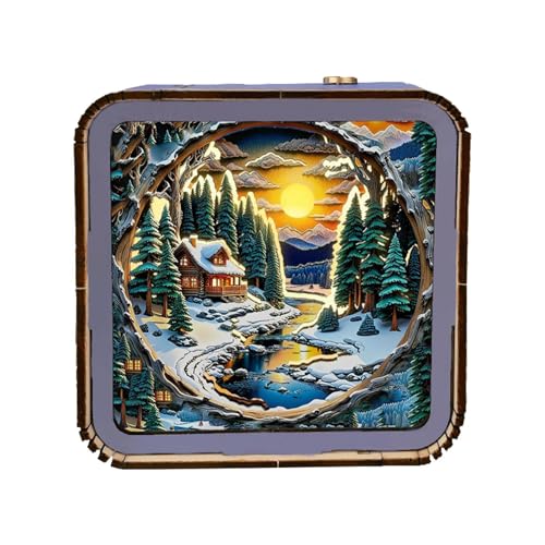 Cartoon-Puzzle, nachfüllbares Nachtlicht | Cartoon-Landschaftspuzzles – verstellbare Tischlampe, niedliches Puzzle-Set für Studium, Café, Arbeit, Schlafzimmer Cartoon-Puzzle, nachfüllbares Nachtlicht | Cartoon-Landschaftspuzzles – verstellbare Tischlampe, niedliches Puzzle-Set für Studium, Café, Arbeit, Schlafzimmer von Générique