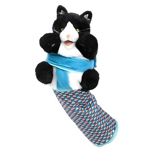 Cat Wrestle Toy Puppet, Plüschtier, Handpuppe, 25 cm, niedliche Plüschpuppe, Haustier-Unterhaltungsspielzeug, perfekt für Katzenspiele und Training von Générique