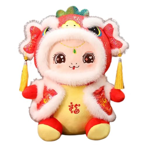 Chinese New Year Snake Plush 2025 – Entzückende Frühlings-Festival-Schlangen-Puppe, perfekt für Feiern und festliche Heimdekoration 2025, Frühling, Festival, Schlange – Charming Chinese New Year Chinese New Year Snake Plush 2025 – Entzückende Frühlings-Festival-Schlangen-Puppe, perfekt für Feiern und festliche Heimdekoration 2025, Frühling, Festival, Schlange – Charming Chinese New Year von Générique