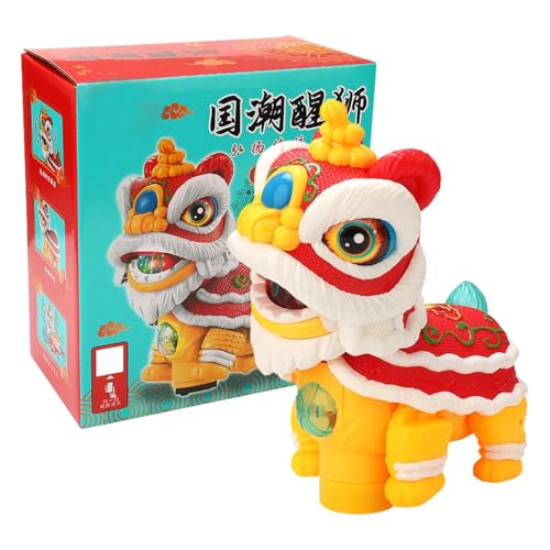 Chinesischer Dance Löwe, Musical Dancing Löwe, elektrisches Musikspielzeug, batteriebetriebener Löwe, bewegliches Tierspielzeug, Löwentanzspielzeug, chinesisches neues Jahr, Party-Zubehör für Chinesischer Dance Löwe, Musical Dancing Löwe, elektrisches Musikspielzeug, batteriebetriebener Löwe, bewegliches Tierspielzeug, Löwentanzspielzeug, chinesisches neues Jahr, Party-Zubehör für von Générique