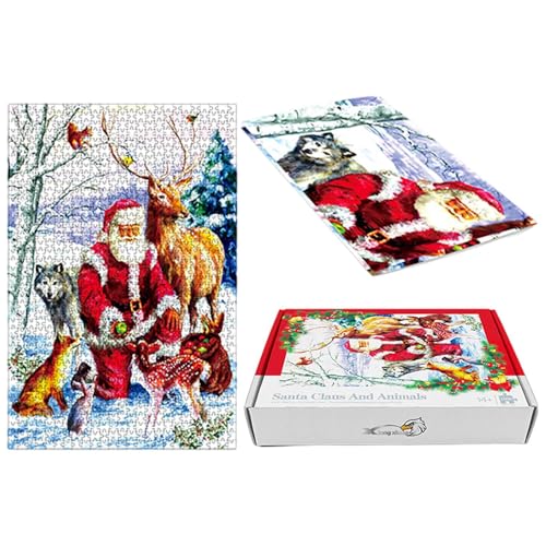 Christmas Jigsaw Puzzle, 1000-teiliges Sammler-Puzzle, Puzzle, Lern-Puzzle, Weihnachts-Familienspiel, Heimwanddekoration, Puzzle, Holiday Fun Jigsaw, Festliches Puzzle für Kinder, C Christmas Jigsaw Puzzle, 1000-teiliges Sammler-Puzzle, Puzzle, Lern-Puzzle, Weihnachts-Familienspiel, Heimwanddekoration, Puzzle, Holiday Fun Jigsaw, Festliches Puzzle für Kinder, C von Générique