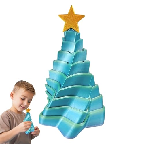 Christmas Tree Fidget Toy, mehrfarbiges Fidget Toy, Schreibtisch-Spielzeug, Teleskop-Fidgetspielzeug, neuartige Weihnachtsbäume, mehrfarbiges Teleskop-Spielzeug für Stressabbau und Entspannung Christmas Tree Fidget Toy, mehrfarbiges Fidget Toy, Schreibtisch-Spielzeug, Teleskop-Fidgetspielzeug, neuartige Weihnachtsbäume, mehrfarbiges Teleskop-Spielzeug für Stressabbau und Entspannung von Générique