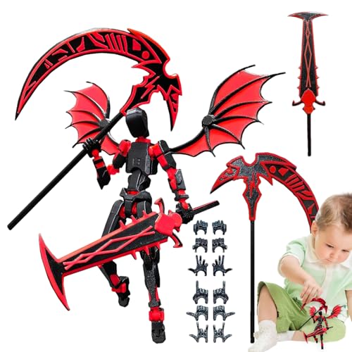 Coole Action-Figuren – Set mit 3D-gedruckten Roboter-Modellen, Spielzeug der Actionhelden mit Gelenken, bewegliche Anzeigefiguren für Sammler, das von Sa von Générique