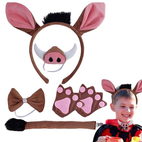 Cosplay-Kostüm, Design Cosplay-Kostüme | Verkleiden Sie sich das Halloween-Warzenschwein Cosplay-Set | Design Kostümzubehör für Cosplay-Partys, Bühnenauftritte Cosplay-Kostüm, Design Cosplay-Kostüme | Verkleiden Sie sich das Halloween-Warzenschwein Cosplay-Set | Design Kostümzubehör für Cosplay-Partys, Bühnenauftritte von Générique