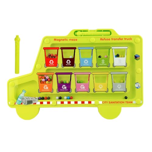 Count Maze Magnetisches Puzzle zum Sortieren der Farben aus Holz für Kleinkinder, Fine Athletic Athletic Development Toys | für 2, 3, 4, 5, 6, eine Lerntafel für Mathematik Count Maze Magnetisches Puzzle zum Sortieren der Farben aus Holz für Kleinkinder, Fine Athletic Athletic Development Toys | für 2, 3, 4, 5, 6, eine Lerntafel für Mathematik von Générique