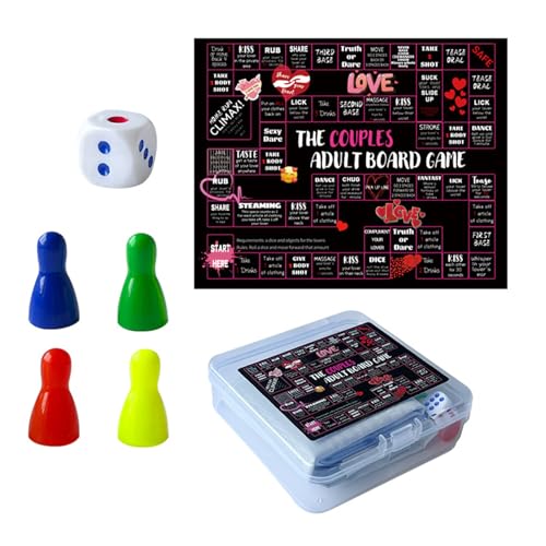 Couples Games, Romantic Activity, Fun Dice Play, Entertainment Kit with Tasks for Boyfriend Girlfriend Husband Wife, Interactive Card Set for Date Night Challenge Couples Games, Romantic Activity, Fun Dice Play, Entertainment Kit with Tasks for Boyfriend Girlfriend Husband Wife, Interactive Card Set for Date Night Challenge von Générique