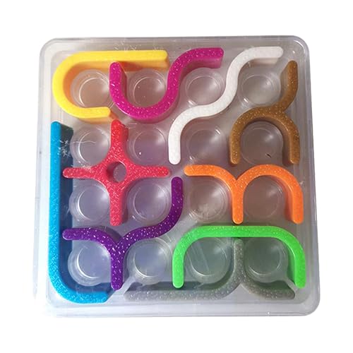 Crazy Curves Toy Puzzles, Crazy Curve Puzzle Toy – Lernspielzeug und Entwicklung für sie, interaktives Puzzlespiel, lustige Vorschulaktivitäten Crazy Curves Toy Puzzles, Crazy Curve Puzzle Toy – Lernspielzeug und Entwicklung für sie, interaktives Puzzlespiel, lustige Vorschulaktivitäten von Générique