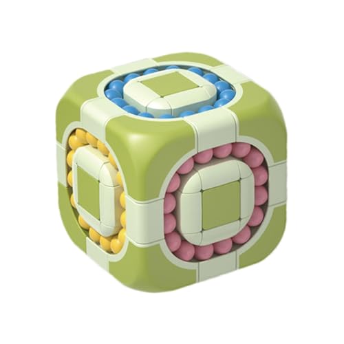 Cube Bean Puzzle Toy, magische Bohne, drehbar, 2-in-1, magischer Bohnenwürfel, Dekompressionsspielzeug für Jungen, Mädchen Cube Bean Puzzle Toy, magische Bohne, drehbar, 2-in-1, magischer Bohnenwürfel, Dekompressionsspielzeug für Jungen, Mädchen von Générique