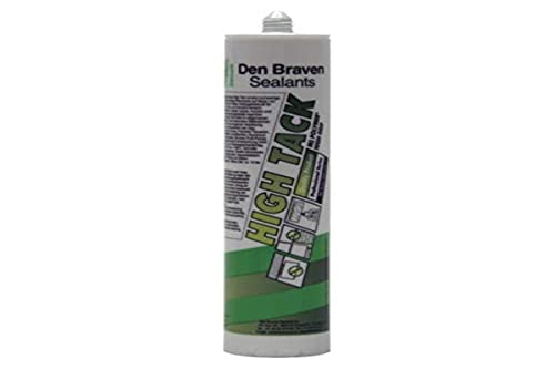 Den Braven High TACK Weiß – Professioneller Klebstoff von hoher Qualität mit extrem hoher Anfangshaftung – haftet perfekt ohne Grundierung auf auch feuchten Oberflächen – Kartusche mit 290 ml Den Braven High TACK Weiß – Professioneller Klebstoff von hoher Qualität mit extrem hoher Anfangshaftung – haftet perfekt ohne Grundierung auf auch feuchten Oberflächen – Kartusche mit 290 ml von Générique