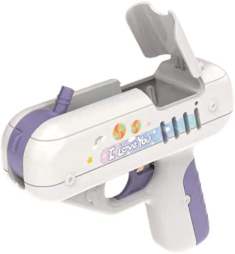 Die Herzen der Kinder, die süß werden, Bonbonpistole, Zuckerpistole, Überraschung, lustiges Süßigkeitenspielzeug, Violett Die Herzen der Kinder, die süß werden, Bonbonpistole, Zuckerpistole, Überraschung, lustiges Süßigkeitenspielzeug, Violett von Générique
