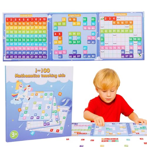 Digitale Magnettafel - Zähltafel 1-100 für Kinder | Mathematik-Lernwerkzeug für den Kindergarten, praktisches Lernspiel | Unverzichtbar im Unterricht für die Reconn von Générique