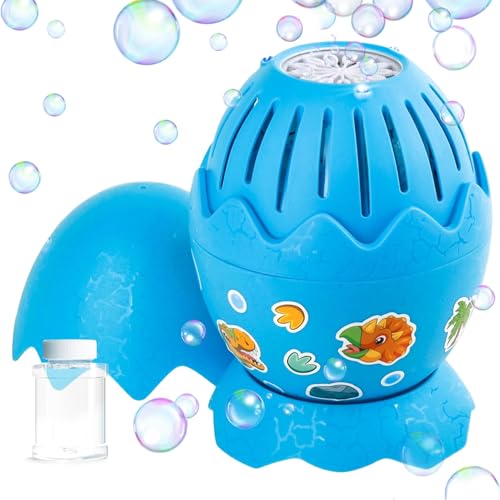 Dinosaur Egg Bubble Maschine, 13-Hole Light-Up Automatic Bubble Maker, 5,28 x 7,48 Zoll, Tragbares Sommerspielzeug mit Lösung, Spaß Party Favor für Kinder, Hochzeiten, Outdoor Play Dinosaur Egg Bubble Maschine, 13-Hole Light-Up Automatic Bubble Maker, 5,28 x 7,48 Zoll, Tragbares Sommerspielzeug mit Lösung, Spaß Party Favor für Kinder, Hochzeiten, Outdoor Play von Générique