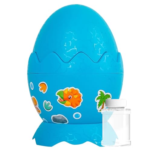 Dinosaur Egg Bubble Maschine für Egg Bubble Maker Maschine, 13 Löcher für Dinosaurier-Eier – Party Favor mit tragbarer Lösung Summer Toy für und Mädchen Dinosaur Egg Bubble Maschine für Egg Bubble Maker Maschine, 13 Löcher für Dinosaurier-Eier – Party Favor mit tragbarer Lösung Summer Toy für und Mädchen von Générique