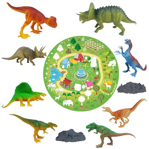 Dinosaurier-Figuren-Set, Dinosaurier-Wissenschaftsset | Realistische Dinosaurier-Figuren Dinosaurier Spielzeug 8 Figuren | Partybevorzugungen, Kuchentopper, Lernwissenschaftssets Dinosaurier-Figuren-Set, Dinosaurier-Wissenschaftsset | Realistische Dinosaurier-Figuren Dinosaurier Spielzeug 8 Figuren | Partybevorzugungen, Kuchentopper, Lernwissenschaftssets von Générique