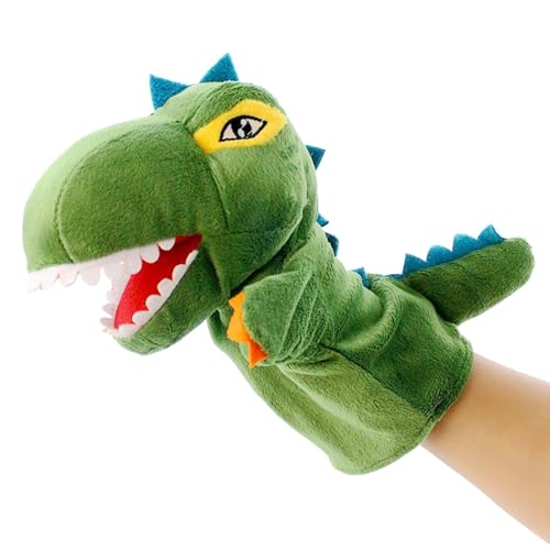 Dinosaurier-Handpuppen, Dinosaurierpuppen für Tierfingerpuppen, Fingerpuppen aus Plüsch, Handpuppe aus Plüsch für Spielhandpuppe Dinosaurier-Handpuppen, Dinosaurierpuppen für Tierfingerpuppen, Fingerpuppen aus Plüsch, Handpuppe aus Plüsch für Spielhandpuppe von Générique
