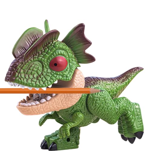 Dinosaurier Schreibwaren Spielzeug, Dinosaurier Schreibwaren Set - Innovatives Multifunktionales Schreibwaren in Form von | Niedlicher manueller Bleistiftspitzer, Spielzeug, Studenten von Générique