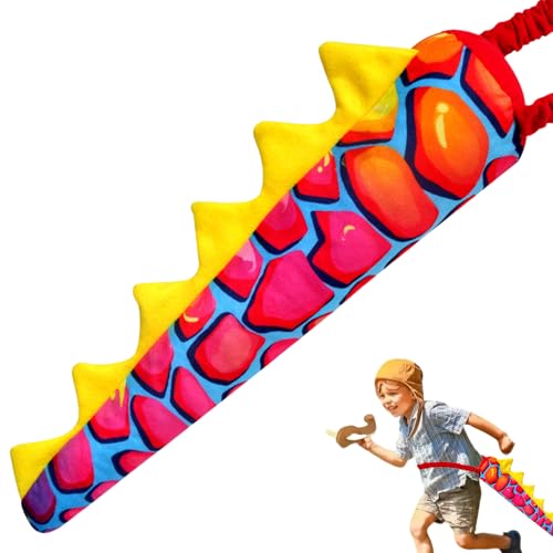 Dinosaurier-Schwanz – kreativer Plüsch-Tierschwanz für Kinder, niedliche Dinosaurierschwänze für Halloween, Cosplay und Feiern | lustiges Schwanz-Kostüm-Zubehör für Dinosaurier-Schwanz – kreativer Plüsch-Tierschwanz für Kinder, niedliche Dinosaurierschwänze für Halloween, Cosplay und Feiern | lustiges Schwanz-Kostüm-Zubehör für von Générique