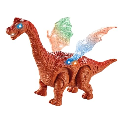 Dinosaurier-Spielzeug, Dinosaurier-Spielzeug für Jungen, interaktives Dinosaurier-Spielzeug für Jungen | wissenschaftliches Dinosaurierspielzeug mit Licht und Sound für Jungen, Mädchen von Générique