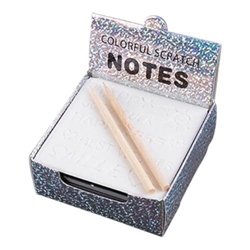 Doodle Pads Crafts Kit, Klett-Off-Crafts Supplies, Toddler Scratch Paper Craft, Scratch Paper Craft Kit, Children's Scratch Paper Projects, Scratch Paper for Kids Crafts von Générique