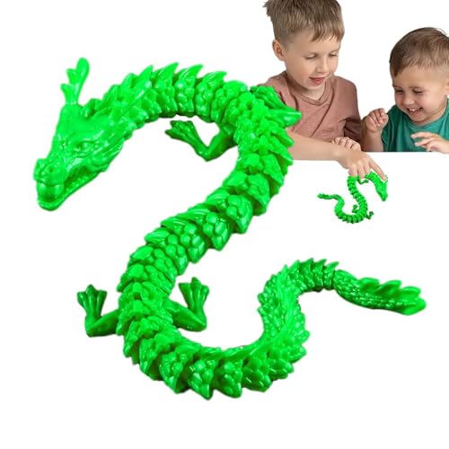 Drache bedruckt, Drachenspielzeug mit flexiblen Gelenken, Drachenfigur, Büro-Dekoration, Drachen-Spielzeug, Drachenmodell, Spielzeug Drache bedruckt, Drachenspielzeug mit flexiblen Gelenken, Drachenfigur, Büro-Dekoration, Drachen-Spielzeug, Drachenmodell, Spielzeug von Générique