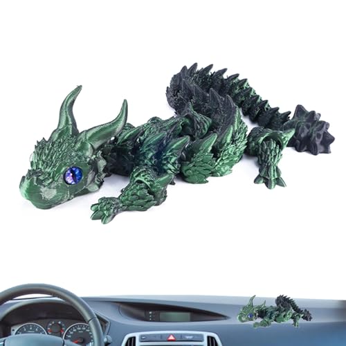 Drache bedruckt – Drache bedruckt, Schreibtischspielzeug Fidget Drache | Spielzeug zur Simulation von Drachen, flexible Bewegung der Gelenke für die Dekoration des Zimmers Drache bedruckt – Drache bedruckt, Schreibtischspielzeug Fidget Drache | Spielzeug zur Simulation von Drachen, flexible Bewegung der Gelenke für die Dekoration des Zimmers von Générique