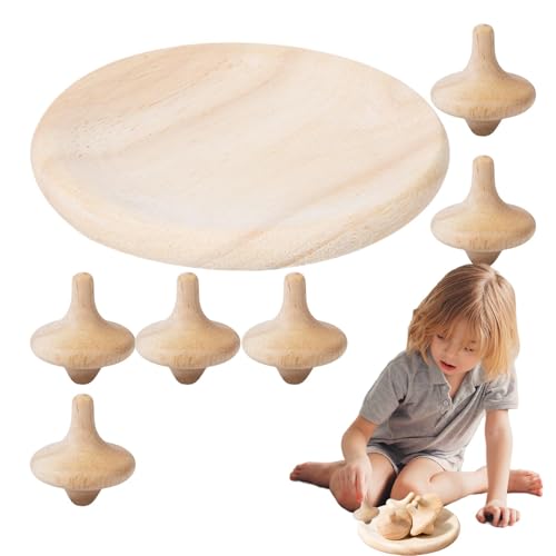 Drehbares Spielzeug aus , Gyroskop der Fingerspitze, drehbares Spielzeug für , Holzspielzeug für die frühe Bildung, Fingerspitzenspinner Drehbares Spielzeug aus , Gyroskop der Fingerspitze, drehbares Spielzeug für , Holzspielzeug für die frühe Bildung, Fingerspitzenspinner von Générique
