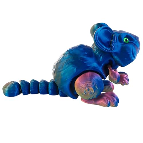 Dreidimensionale bewegliche Figuren, dreidimensionale bedruckte Figur | sensorisches Hamsterornament mit Gelenken, bedruckt | niedliches Tierspielzeug für Zuhause, Büro, Dreidimensionale bewegliche Figuren, dreidimensionale bedruckte Figur | sensorisches Hamsterornament mit Gelenken, bedruckt | niedliches Tierspielzeug für Zuhause, Büro, von Générique