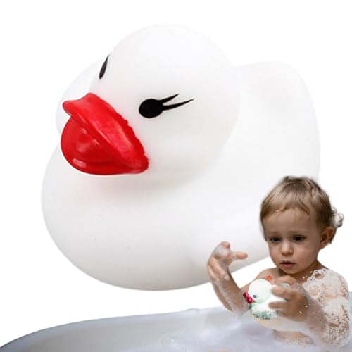 Duck aus Gummi, LED, schwimmend, wasserdicht, bunt, Duschspaß für | Spielspielzeug für mit LED-Funktionen, hell, mehrfarbig Duck aus Gummi, LED, schwimmend, wasserdicht, bunt, Duschspaß für | Spielspielzeug für mit LED-Funktionen, hell, mehrfarbig von Générique