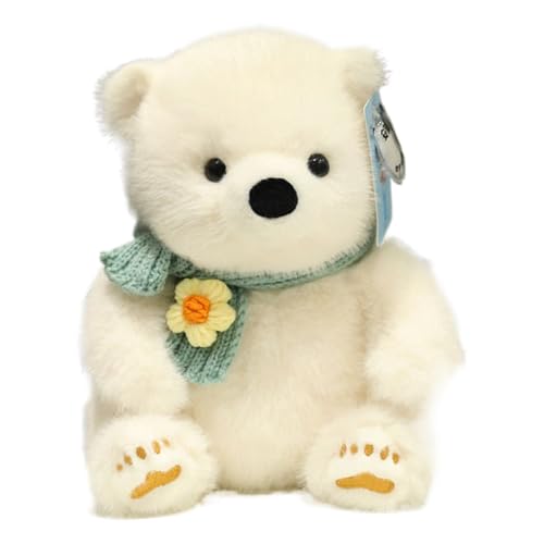 Eisbär-Plüschtier, Plüsch-Panda-Spielzeug | Realistisches süßes Eisbär-Plüschtier – schöne flauschige weiche Puppe unwiderstehliches Kissen für kleine Girls Growth Companion Eisbär-Plüschtier, Plüsch-Panda-Spielzeug | Realistisches süßes Eisbär-Plüschtier – schöne flauschige weiche Puppe unwiderstehliches Kissen für kleine Girls Growth Companion von Générique
