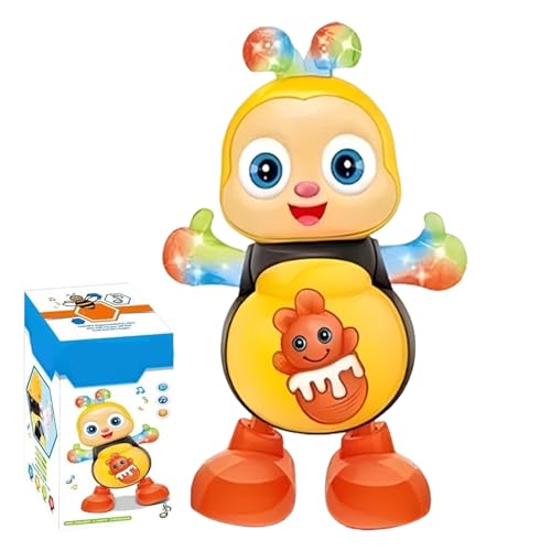 Elektrische tanzende Biene, tanzende Biene für | Elektrisches Bee Toy,Interaktives Cartoon-Bienenspielzeug mit Licht und Musik, Vorschul-Lernspielzeug, Spielzeug Elektrische tanzende Biene, tanzende Biene für | Elektrisches Bee Toy,Interaktives Cartoon-Bienenspielzeug mit Licht und Musik, Vorschul-Lernspielzeug, Spielzeug von Générique