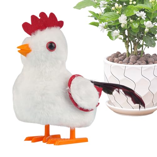 Elektrisches Huhn, automatisiert | Schlagende Flügel, weich, Küken – Kuscheltier für Lernspiele und spielerische Entdeckungen von Générique