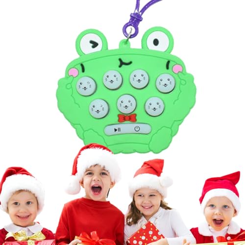 Elektronisches Bubble Pop-Spiel, schnelles Schieben, Fidget, elektronisches Bubble Pop-Spielzeug, tragbar, niedliches Spielzeug mit Schnellschub, zur Verbesserung der Feinmotorik von Générique