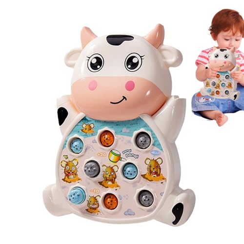 Elektronisches Push Game, Fast Bubble Toy, Learning Fidget Maschine, Cow Shape Popper, Lernspielzeug für Kinder, Toddler, Home, Kinderzimmer, Playroom, Klassenzimmer, 7,87 x 10,63 x 1,77 Zoll Elektronisches Push Game, Fast Bubble Toy, Learning Fidget Maschine, Cow Shape Popper, Lernspielzeug für Kinder, Toddler, Home, Kinderzimmer, Playroom, Klassenzimmer, 7,87 x 10,63 x 1,77 Zoll von Générique