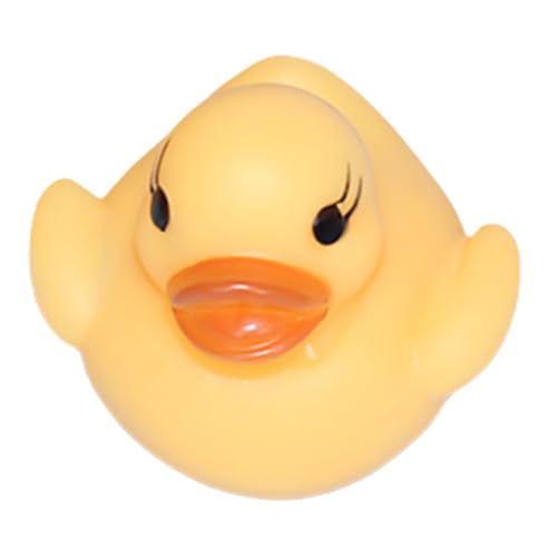 Entenbad-Spielzeug-Set – Ducks aus Gummi, wasserdicht, LED, buntes Duschspielzeug | Floktative Companion, multifunktional, für Kinder, Wände, für Badewanne, Plakette von Générique